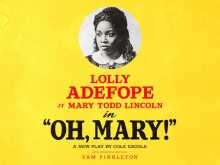 Oh, Mary! Oh, Mary!